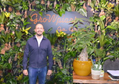 Wessel Willemsen van tropische plantenkwekerij GrowPlant.